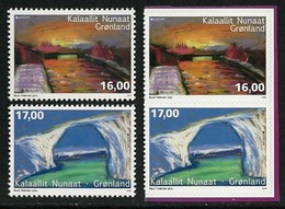 GROENLAND/ GROENLANDIA/ GREENLAND - EUROPA 2018 -TEMA- "PUENTES.- BRIDGES - BRÜCKEN - PONTS" -1SERIE TIPO A + 1 TIPO B - 2018