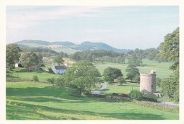 Postcard Orchardton Tower Nr Palnackie / Dalbeattie By Galloway Grafix My Ref  B22333 - Kirkcudbrightshire