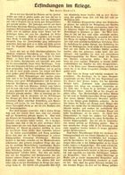 Erfindungen Im Kriege / Artikel  Aus Zeitschrift/1915 - Colis