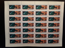 RUSSIA 1986 MNH (**)YVERT Space - Full Sheets