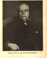 Alexander Zaimis, Der Neue Griechische Präsident/ Druck, Entnommen Aus Zeitschrift/1915 - Colis