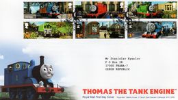 Great Britain - 2011 - Thomas The Tank Engine - FDC (first Day Cover) - 2011-2020 Em. Décimales