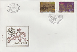 Enveloppe  FDC  1er   Jour   YOUGOSLAVIE     EUROPA    1979 - 1979