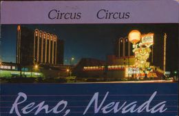 United States - Postcard Circulated  In 1991   - Circus Circus In Downtown Reno,Nevada - 2/scan - Reno