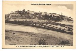 TOURNON D'AGENAIS - Vue Générale, Côté Ouest - Tournon D'Agenais