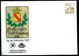Bund PU108 C1/016a Privat-Umschlag TAG DER BRIEFMARKE LV NRW 1978 - Privatumschläge - Ungebraucht