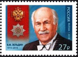 Russia 2018,Vladimir Zeldin Famous Soviet-Russian Actor,Scott # 7896,XF MNH** - Ongebruikt