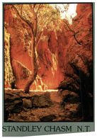(765) Australia - NT - Standley Chasm (with Stamp At Back Of Card) - The Red Centre