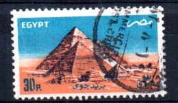 Egypt - 1985 - 30p Airmail/Giza Pyramids - Used - Gebruikt