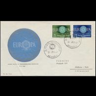 TURKEY 1960 EUROPA CEPT ISSUE ON FDC - Lettres & Documents