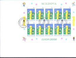 2000.  Europa 2000, FDC With Sheetlet, Mint/** - 2000