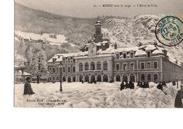 Morez Jura Hotel De Ville Sous La Neige - Morez