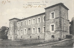 St Saint-Péray (Ardèche), Château De Beauregard - Carte N° 18 Dos Simple - Saint Péray