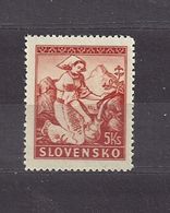 Slovakia Slowakei 1939 MNH ** Mi 45 Sc 42 Girl At Spring. Volkstrachten Mit Tatra-Landchaften. SLOVENSKO. - Ungebraucht