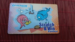 Phonecard Malaysia Fish With Unscratch On Backside Used 2 Scans - Autres - Asie