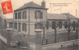 28-MONTIGNY-LE-GANNELON- GROUPE SCOLAIRE ET MAIRIE - Montigny-le-Gannelon