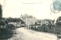 N°4114 A -cpa Pervenchères -la Place- - Pervencheres