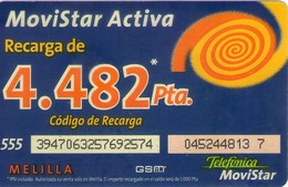 TARJETA TELEFONICA DE ESPAÑA, (PREPAGO) 262. - Telefonica