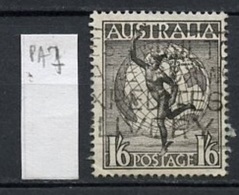 Australie - Australia Poste Aérienne 1949 Y&T N°PA7 - Michel N°185 (o) - 1/6 Allégorie - Oblitérés