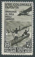 1934 EMISSIONI GENERALI POSTA AEREA DUCA DEGLI ABRUZZI MNH ** - I37-2 - Algemene Uitgaven