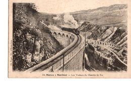 Cpa De Morez à Morbier Les Viaducs Du Chemin De Fer Année 1904 - Morez