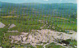 Vermont Barre The Wells-Lamson Granite Quarry Aerial View - Barre