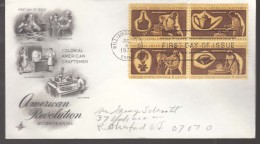 USA 1972 FDC - Lettres & Documents