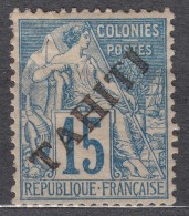 Tahiti 1893 Yvert#12 Mint Hinged - Neufs