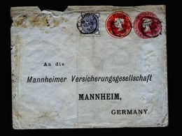 A5209) UK Ganzsachen-Brief Mit Zusfr. London 15.08.87 N. Germany - Covers & Documents