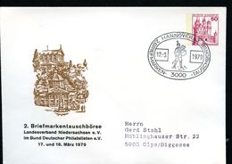 Bund PU112 D1/003 Privat-Umschlag OPERNHAUS HANNOVER Sost. 1979 - Privatumschläge - Gebraucht