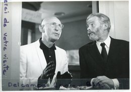 - Photo De Presse - Original - BOURVIL - Et Un Autre Acteur ..?,  Plus De Texte De Presse,  TBE, Scans. - Célébrités