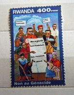 Rwanda 1999 : Mi. 1472 Ø - Non Au Génocide . - Gebruikt