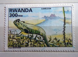 Rwanda 1995 Michel 1464A O Cote (2005) 7.50 Euro Caméléon USED - Gebraucht