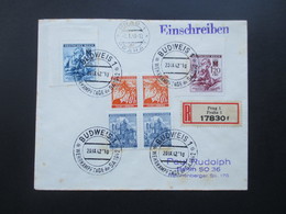 Böhmen Und Mähren 1942 / 43 SST / Sonderbeleg Ca. 3 Monate Später Echt Gelaufen Prag - Berlin! R-Brief Prag 1 17830 F - Covers & Documents