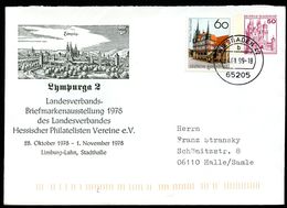 Bund PU112 D2/021a Privat-Umschlag LYMPURGA Limburg Gebraucht 1999  NGK 4,00 € - Sobres Privados - Usados