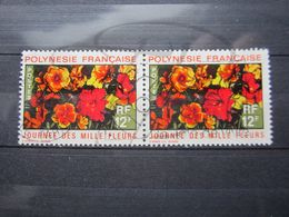 VEND BEAUX TIMBRES DE POLYNESIE N° 84 EN PAIRE !!! - Usados