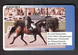 Germany 1992 / Olympic Games Tokyo 1964 / Josef Neckermann,Gold Medal / Equestrian Dressage / Phonecard - Giochi Olimpici