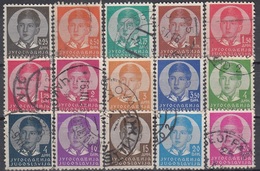 YUGOSLAVIA 300-314,used - Andere & Zonder Classificatie