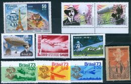 BRAZIL  SANTOS DUMONT - 7 Issues 1958 To 1999 -  MNH - Collections, Lots & Séries