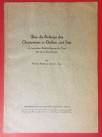 Über Die Anfänge Des Christentums In Gallien Und Trier 1931 Heft 2/3 - Kronieken & Jaarboeken