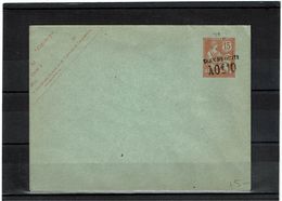 CTN27 - ENV. MOUCHON RETOUCHE15c  DATE 314 TAXE REDUITE - Standard Covers & Stamped On Demand (before 1995)