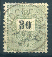 91225 RUDOLFSGNÁD 30kr , Szép Bélyegzés  /  RUDOLFSGNÁD 30 Kr Nice Pmk - Used Stamps