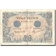 France, 20 Francs, 20 F 1874-1905 ''Noir'', 1904, 1904-09-05, TB, Fayette:9.3 - 20 F 1874-1905 ''Noir''