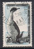 T.A.A.F. N°14  Oiseau, Cormoran - Oblitérés