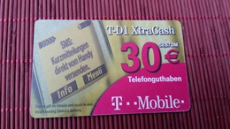 Prepaidcard Germany  T Mobile 30 Euro Used Rare - Cellulari, Carte Prepagate E Ricariche