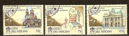 Vatican Vatikaan 1996 Yvertn° 1043-1045 (°) Oblitéré Cote 8,50 Euro - Usados