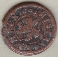 Espagne , 2 Maravedis 1602  Segovia. Felipe III.  KM# 9 - Primeras Acuñaciones