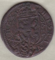 Espagne , 8 Maravedis 1604 Segovia .Felipe III . Avec 3 Contremarque ( 8 , XII , 591) - Primi Conii