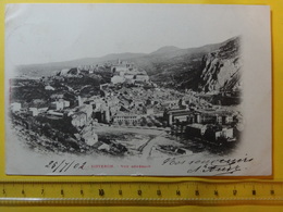 8. SISTERON - Vue Générale 1902 Précurseur écrite Dos Non Divisé Photo - Editeur Clergue Citadelle Vauban - Sisteron