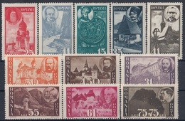 ROMANIA 836-846,unused,falc Hinged - Other & Unclassified